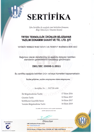 ISO/IEC 20000-1:2001